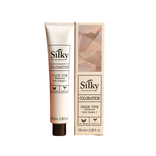 Tintura Profesional Silky Technobasic Color Vive – Cruelty Free & Premium - 100 ml - SIN AGUA OXIGENADA