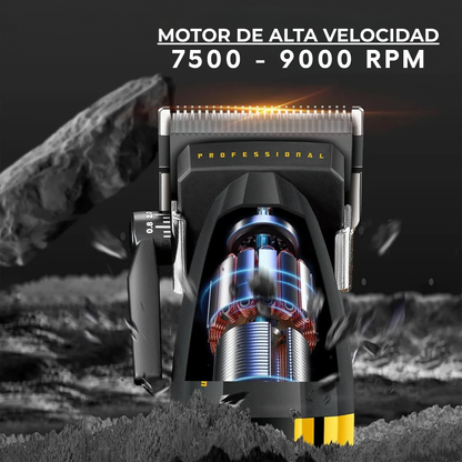 Cortadora De Pelo Vgr 285 Profesional 9000rpm Con Pantalla