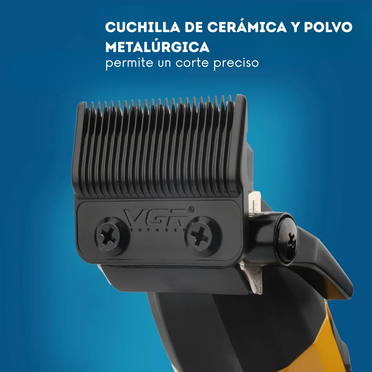 Cortadora De Pelo Vgr 285 Profesional 9000rpm Con Pantalla