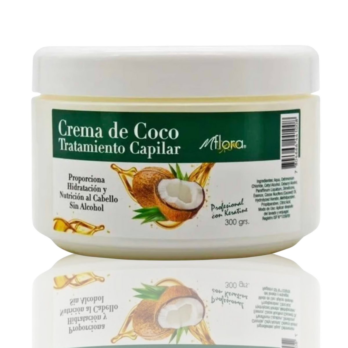 Crema capilar Hair Mask Coco 300 grs - MFlora – Zona Color