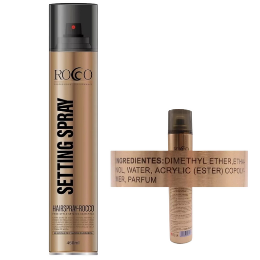 Laca Fijador Fuerte Profesional Estilista 450ml - Rocco