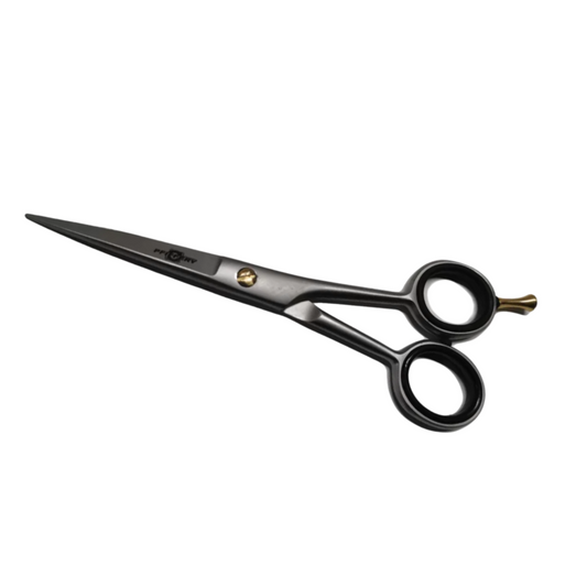 Tijera Microdentada 5.5 Profesional Pfiffery Color negro