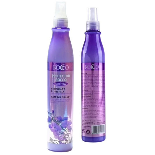 Protector Térmico Anti-frizz Para Antes Alisar 375ml - Rocco