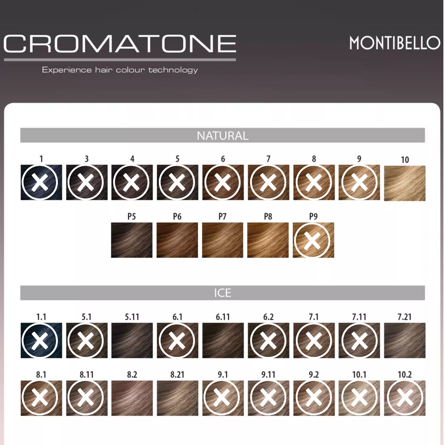 Tinte o Coloración permanente - Cromatone- Montibello Experience Beauty